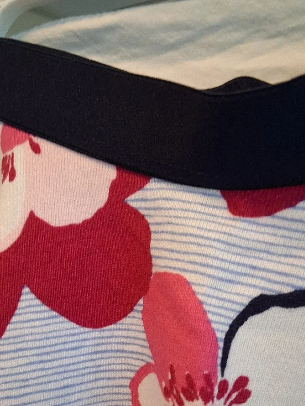 Gymboree Pink, White & Black Floral Skater Skirt